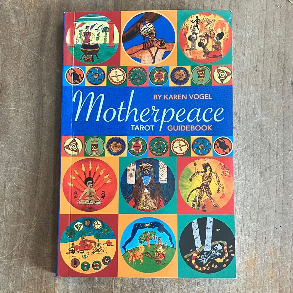 Motherpeace Tarot Guidebook by Karen Vogel - softcover